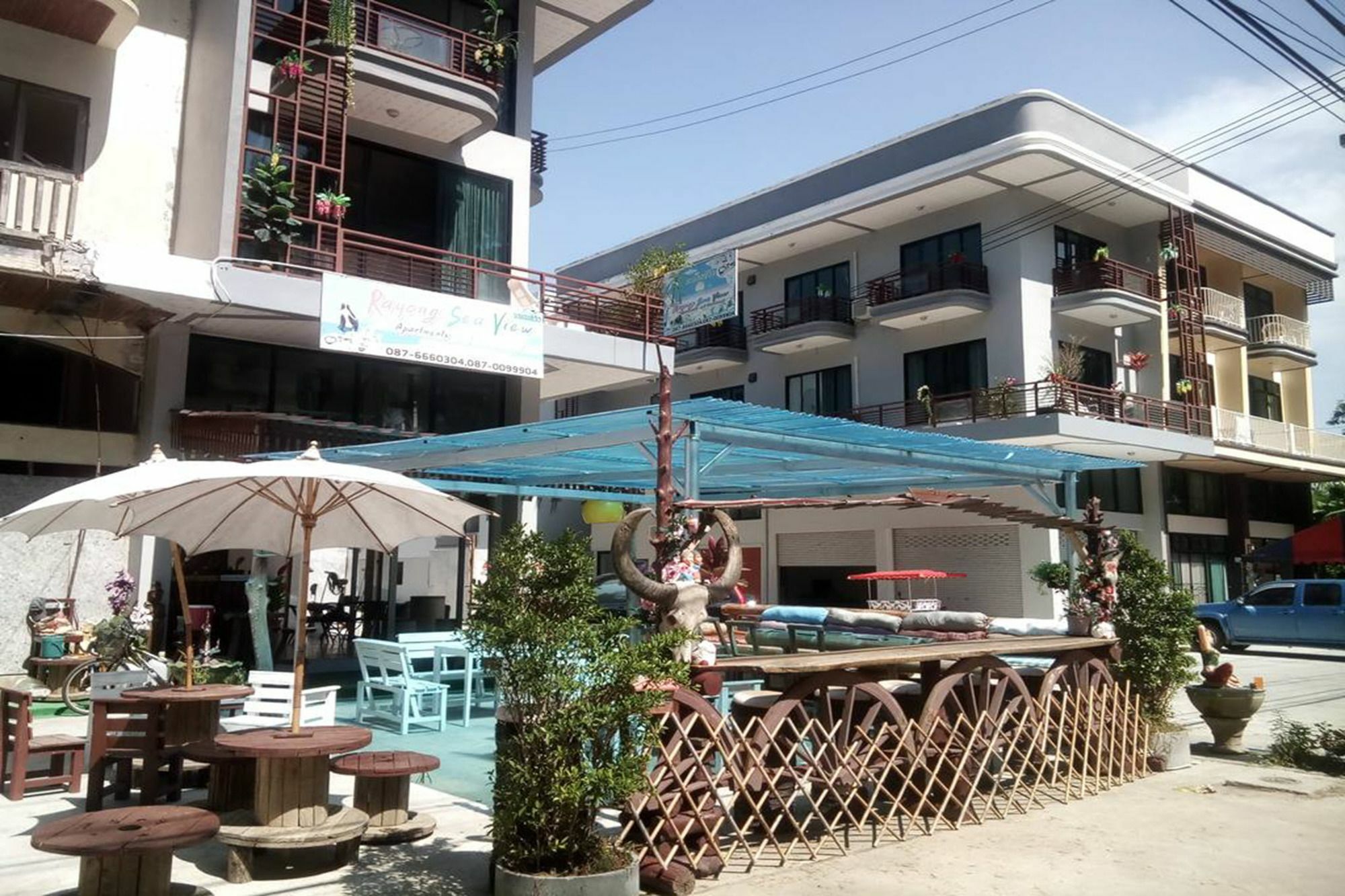 Rayong Sea View Apartment Ban Chak Phai Exterior foto